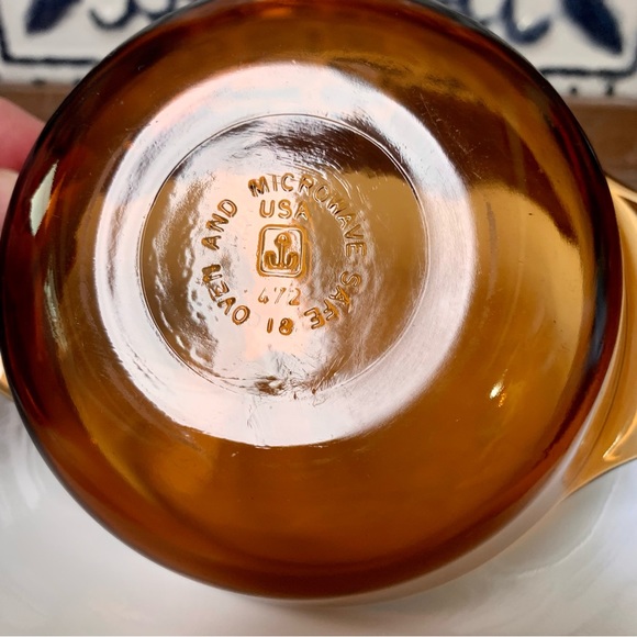 Anchor Hocking Fire-King Amber Glass Vintage~farmhouse~grannycore - Picture 9 of 10